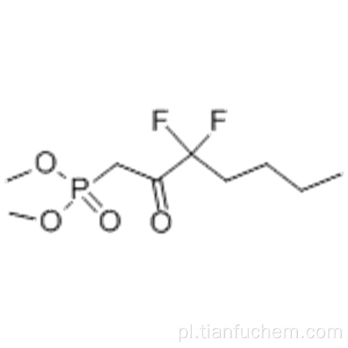 Dimetylo (3,3-difluoro-2-oksoheptyl) fosfonian CAS 50889-46-8